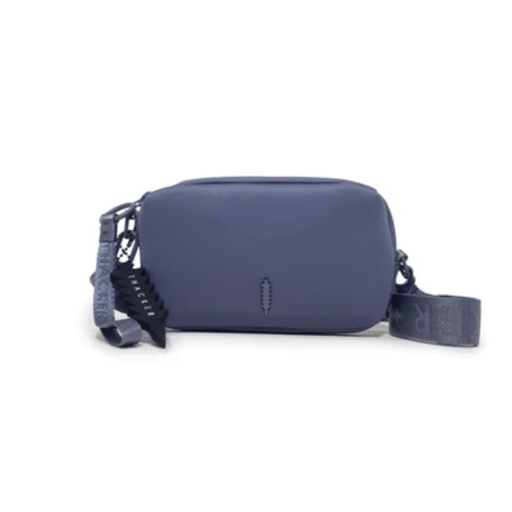 Navy Crossbody Camera Bag with Detachable Strap